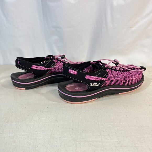 Keen Uneek Women’s Hiking Trail Woven Sandal Pink Purple Black Size 9 - 1014637 - Picture 6 of 13